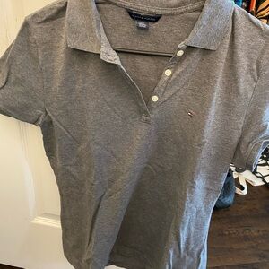 Tommy Hilfiger Charcoal Gray Top